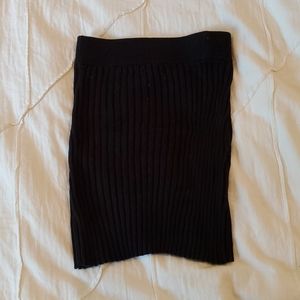 For love and lemons knitz black skirt